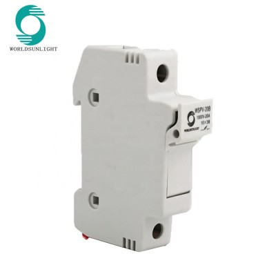 Wspv-20b Ce Pv System Single Phase Solar 10*38 1000v Dc Fuse Holder